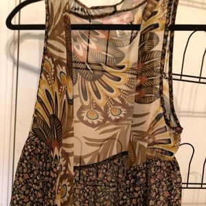 Buckle short sleeve cardigan